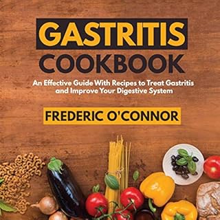 Gastritis Cookbook Audiolibro Por Frederic O'Connor arte de portada