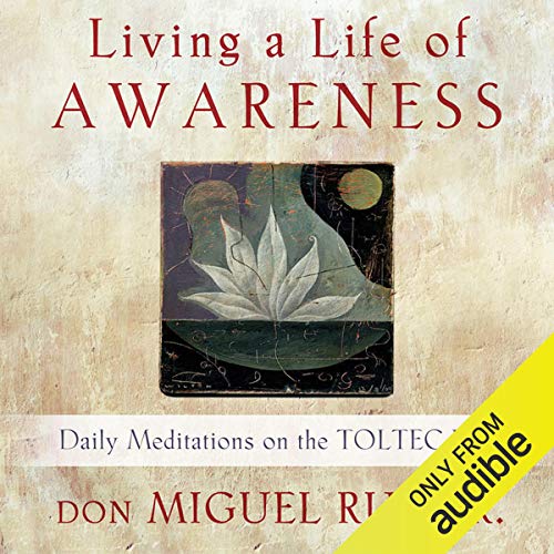 Living a Life of Awareness Audiolibro Por don Miguel Ruiz Jr. arte de portada