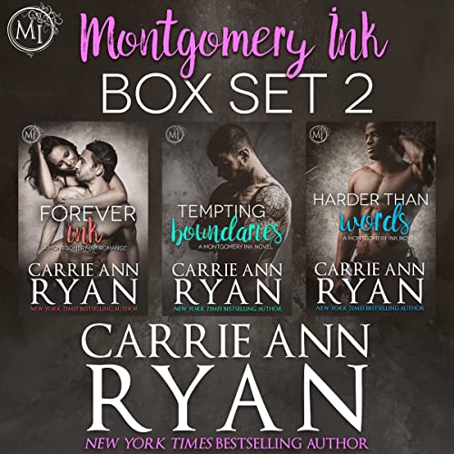 Montgomery Ink Box Set 2 Audiobook By Carrie Ann Ryan cover art