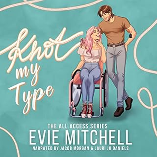 Knot My Type Audiolibro Por Evie Mitchell arte de portada