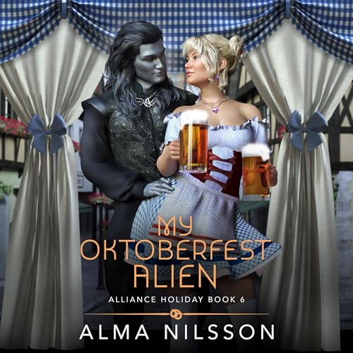 My Oktoberfest Alien Audiolibro Por Alma Nilsson arte de portada