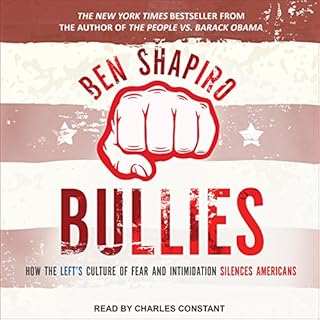 Bullies Audiolibro Por Ben Shapiro arte de portada