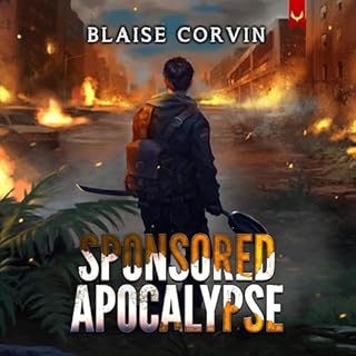 Sponsored Apocalypse Audiolibro Por Blaise Corvin arte de portada