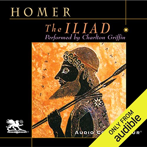 The Iliad Audiolibro Por Homer, Richmond Lattimore - translator arte de portada