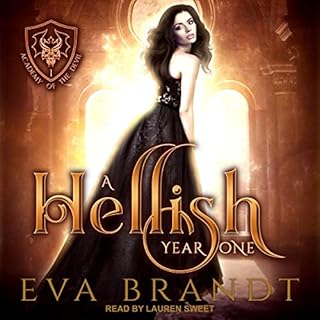 A Hellish Year One Audiolibro Por Eva Brandt arte de portada