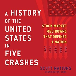 A History of the United States in Five Crashes Audiobook By Scott Nations cover art