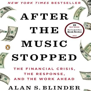 After the Music Stopped Audiolibro Por Alan S. Blinder arte de portada