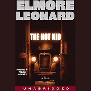 The Hot Kid Audiolibro Por Elmore Leonard arte de portada