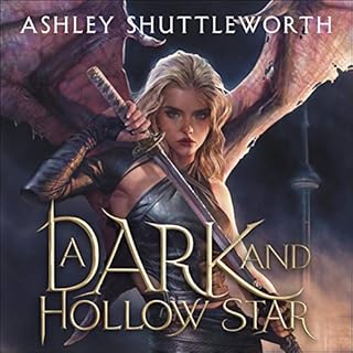 A Dark and Hollow Star Audiolibro Por Ashley Shuttleworth arte de portada