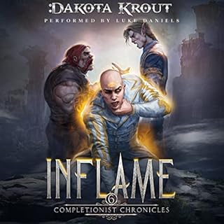 Inflame Audiolibro Por Dakota Krout arte de portada