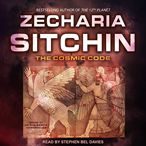 The Cosmic Code Audiolibro Por Zecharia Sitchin arte de portada