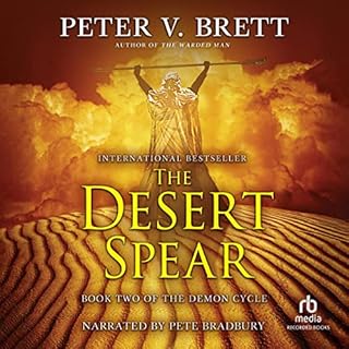 The Desert Spear Audiolibro Por Peter V. Brett arte de portada