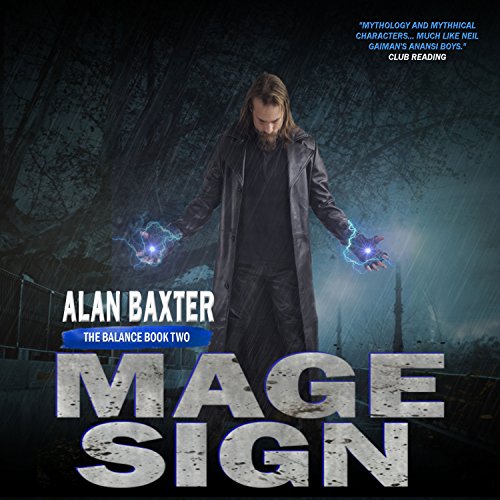 MageSign Audiolibro Por Alan Baxter arte de portada