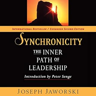 Synchronicity Audiolibro Por Joseph Jaworski arte de portada