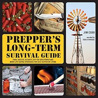 Prepper's Long-Term Survival Guide Audiolibro Por Jim Cobb arte de portada