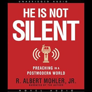 He is Not Silent Audiolibro Por Albert Mohler arte de portada