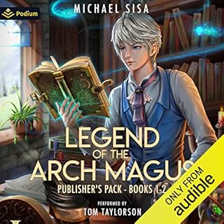 Legend of the Arch Magus: Publisher's Pack Audiolibro Por Michael Sisa arte de portada