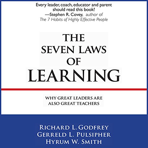 The Seven Laws of Learning Audiolibro Por Richard L. Godfrey, Hyrum W. Smith, Gerreld L. Pulsipher, Gerreld W. Smith arte de 