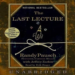 The Last Lecture Audiobook By Randy Pausch, Jeffrey Zaslow cover art