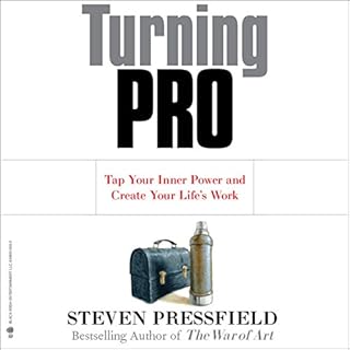 Turning Pro Audiolibro Por Steven Pressfield arte de portada