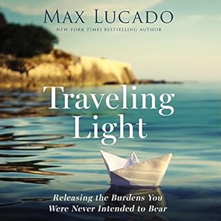 Traveling Light Audiolibro Por Max Lucado arte de portada