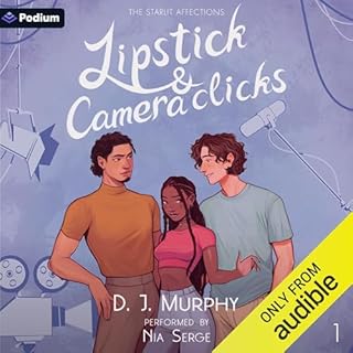 Lipstick & Camera Clicks Audiolibro Por D.J. Murphy arte de portada