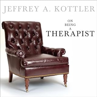 On Being a Therapist Audiolibro Por Jeffrey A. Kottler arte de portada