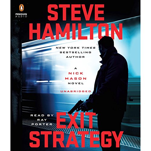 Exit Strategy Audiolibro Por Steve Hamilton arte de portada