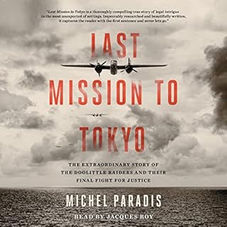 Last Mission to Tokyo Audiolibro Por Michel Paradis arte de portada