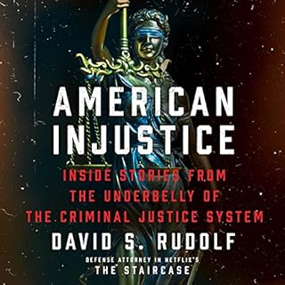 American Injustice Audiobook By David S. Rudolf cover art