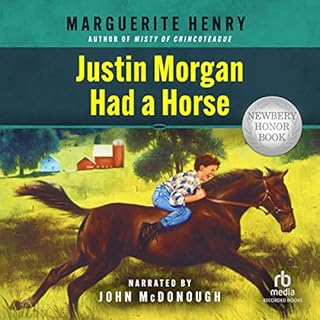 Justin Morgan Had a Horse Audiobook By Marguerite Henry cover art