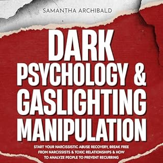 Dark Psychology & Gaslighting Manipulation Audiolibro Por Samantha Archibald arte de portada