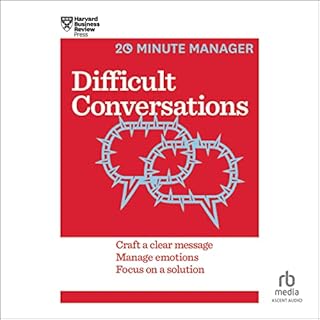 Difficult Conversations Audiolibro Por Harvard Business Review arte de portada