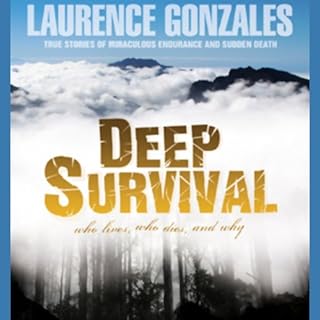 Deep Survival Audiolibro Por Laurence Gonzales arte de portada