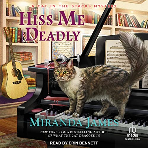 Hiss Me Deadly Audiolibro Por Miranda James arte de portada