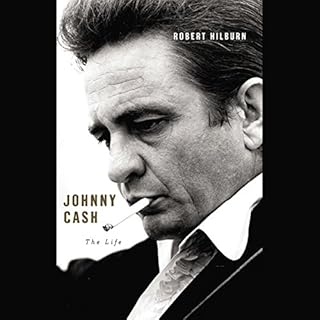 Johnny Cash Audiolibro Por Robert Hilburn arte de portada