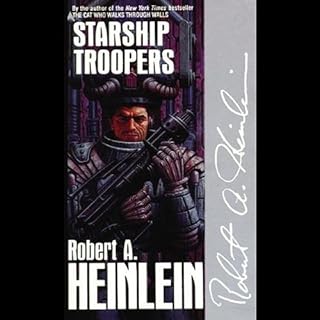 Starship Troopers Audiolibro Por Robert A. Heinlein arte de portada