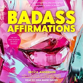 Badass Affirmations Audiolibro Por Becca Anderson arte de portada