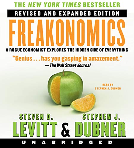 Freakonomics Audiolibro Por Steven D. Levitt, Stephen J. Dubner arte de portada