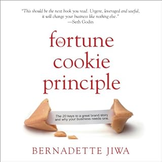 The Fortune Cookie Principle Audiolibro Por Bernadette Jiwa arte de portada