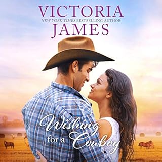 Wishing for a Cowboy Audiolibro Por Victoria James arte de portada