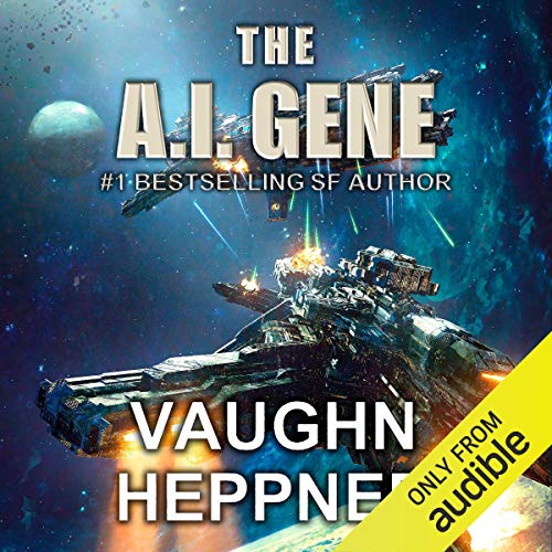 Diseño de la portada del título The A.I. Gene