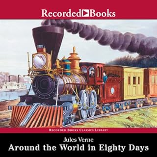 Around the World in 80 Days Audiolibro Por Jules Verne arte de portada