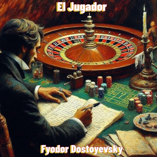 El Jugador [The Gambler] Audiolivro Por Fyodor Dostoievski capa