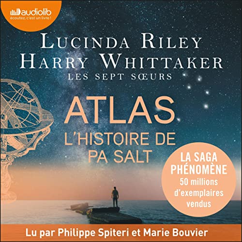 Atlas, l'histoire de Pa Salt Audiolibro Por Lucinda Riley, Harry Whittaker, Marie-Axelle de la Rochefoucauld - traductrice ar