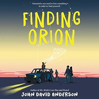 Finding Orion Audiobook By John David Anderson cover art