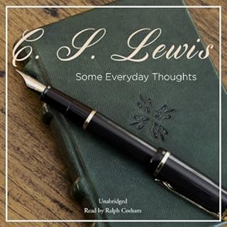 Some Everyday Thoughts Audiolibro Por C. S. Lewis arte de portada