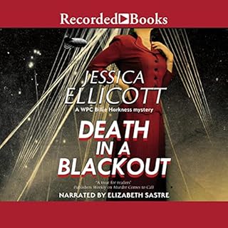 Death in a Blackout Audiolibro Por Jessica Ellicott arte de portada