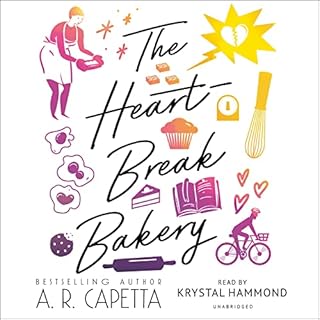 The Heartbreak Bakery Audiolibro Por A. R. Capetta arte de portada