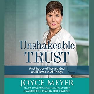 Unshakeable Trust Audiobook By Joyce Meyer cover art